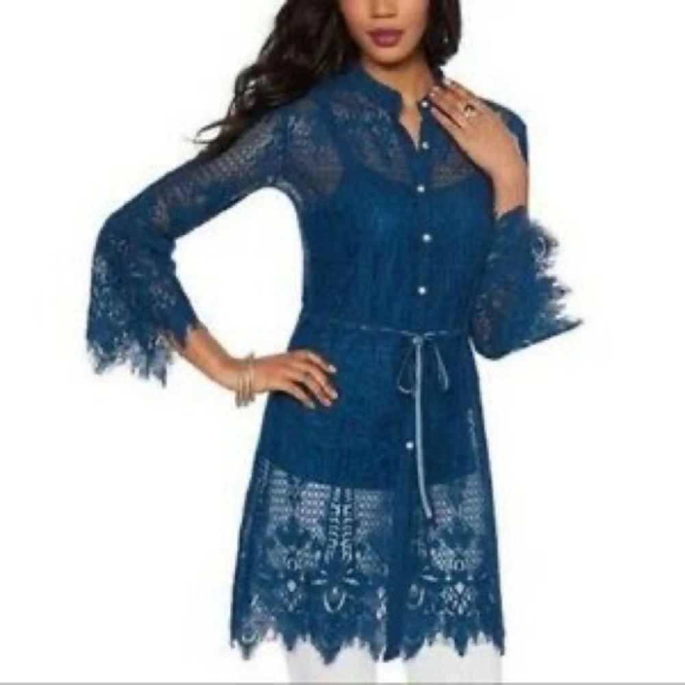 COLLEEN LOPEZ Lace Cover Up (xl)